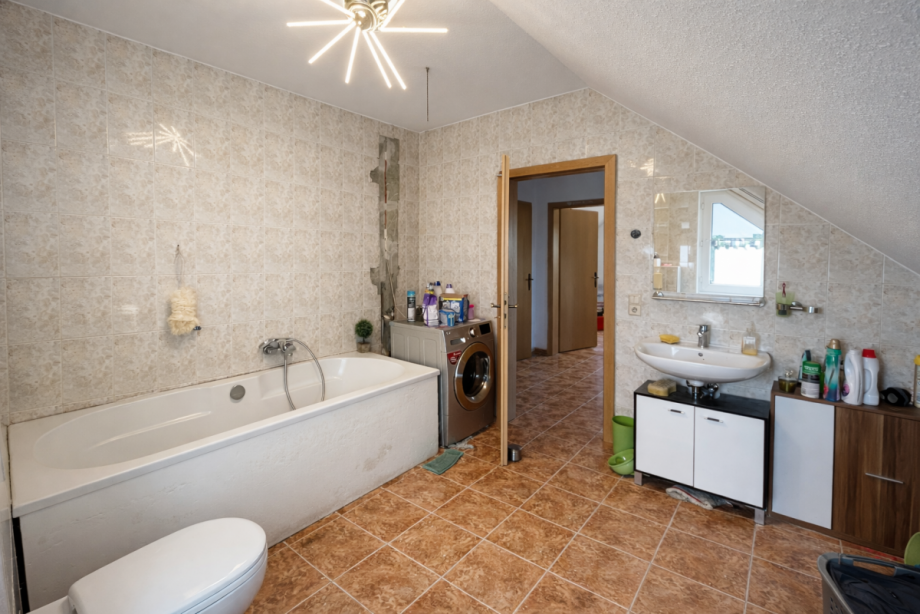 Badezimmer DG Einfamilienhaus Gerbisdorf