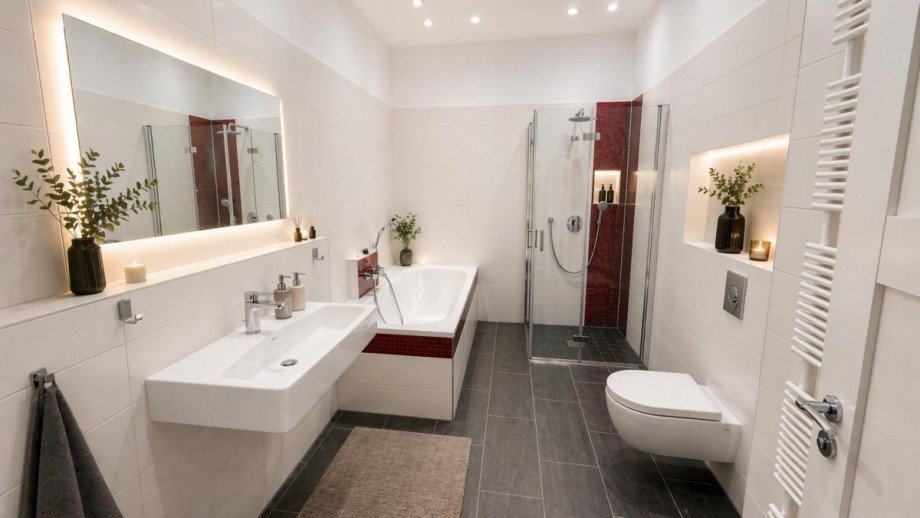 Badezimmer Dachgeschosswohnung Berlin