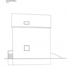 BAAnsicht 4 Bestandsbungalow mit Baulandreserve und bestehender Baugenehmigung