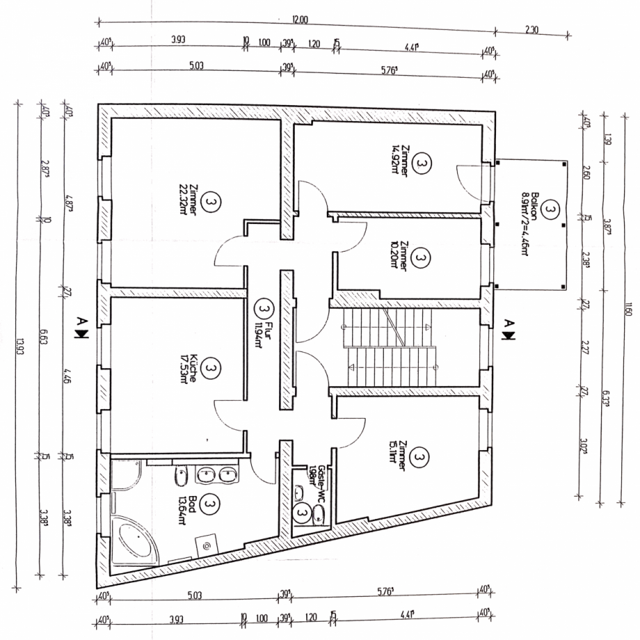 1. Etage Mehrfamilienhaus Berlin