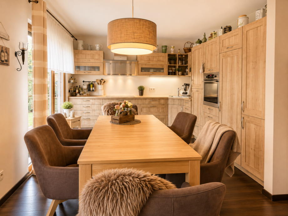 Essbereich und K�che Einfamilienhaus Berlin