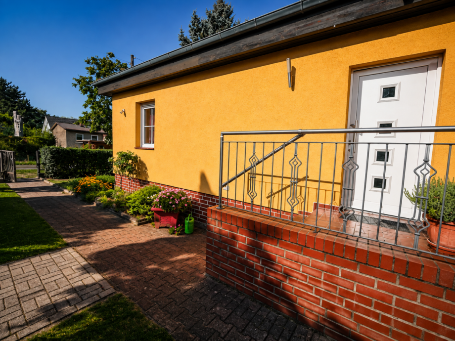 Hauseingang Bungalow Berlin