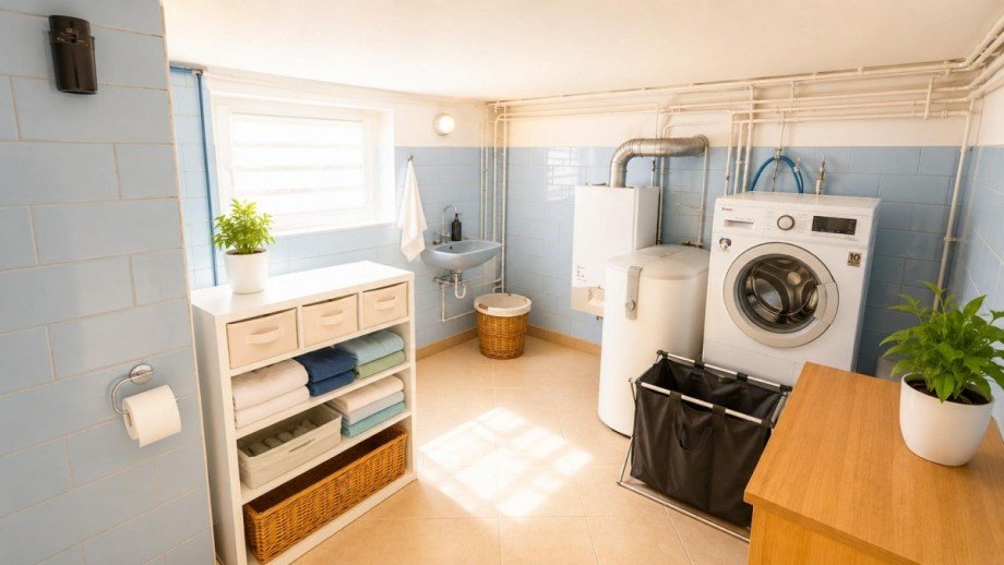 HWR mit Dusche und Toilette UG Bungalow Berlin
