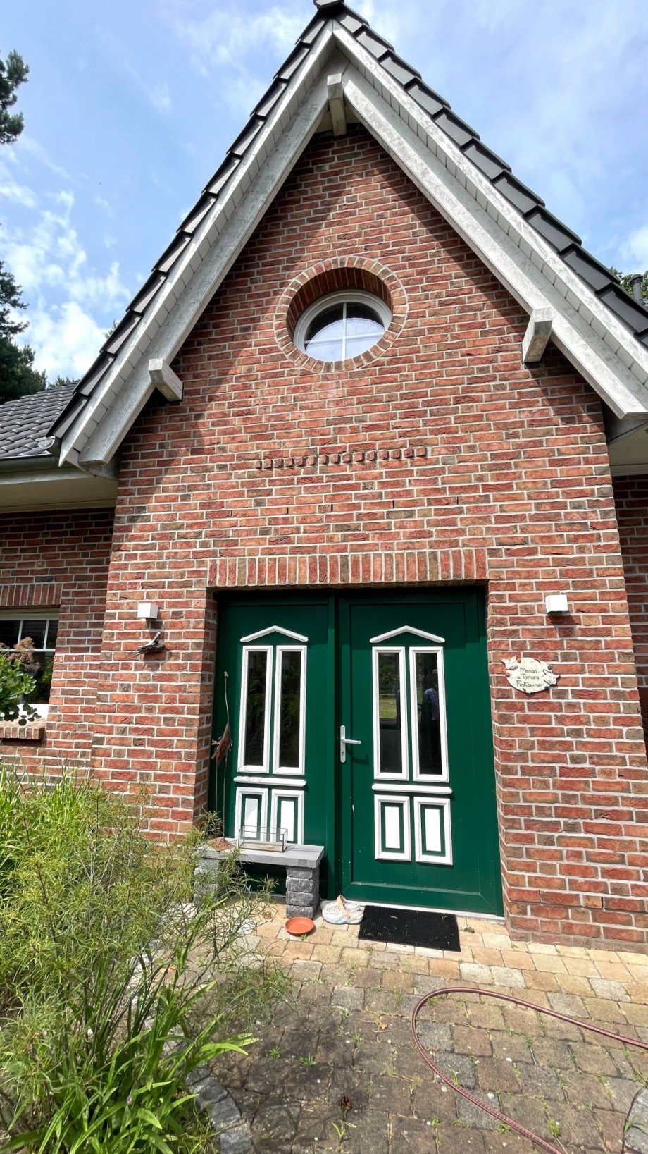 Hauseingang Einfamilienhaus Waldesruh