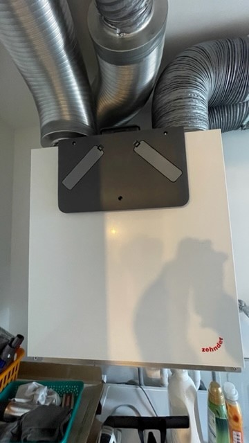 Bel�ftungsanlage mit W�rmer�ckgewinnung Bungalow Berlin