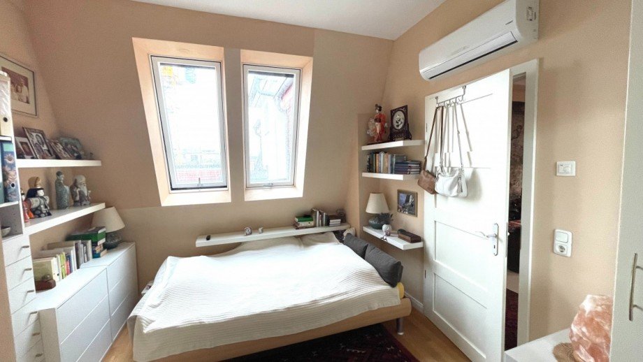 Schlafzimmer Dachgeschosswohnung Berlin