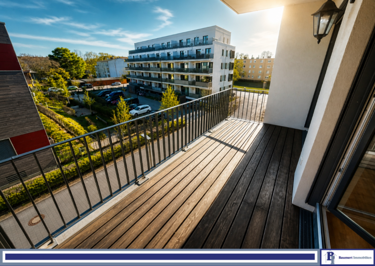 Balkon Berlin Wohnung Exklusive Eigentumswohnung inkl. Tiefgaragenstellplatz, Balkon & idyllischer Wasserlage