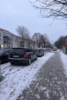 Stra�enansicht Baugrundst�ck am S-Bahnhof Biesdorf f�r 9 Wohneinheiten oder Kombi aus EFH und MFH!