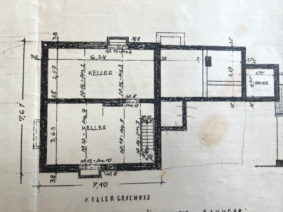 Grundriss KG Einfamilienhaus Berlin