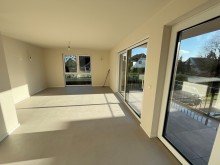 Wohnzimmer Neubau-Highlight: Obergeschosswohnung mit gro�em Balkon in Mahlsdorf-S�d