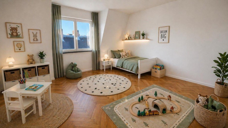 Zimmer1 Dachgeschosswohnung Berlin
