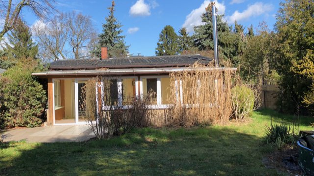 Blick von vorne Einfamilienhaus Berlin