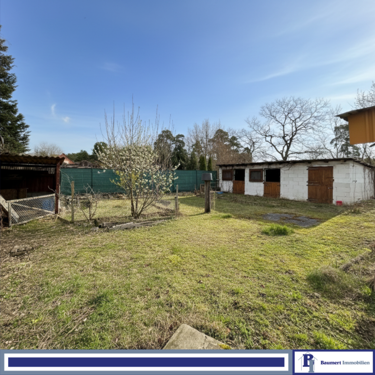 Grundst�ck Berlin Wohngrundst�ck Natur pur & Stadtn�he: Wohnen am Waldrand in Mahlsdorf-S�d