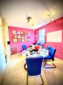 B�ro EG Individuelles Architektenhaus mit Pool und 7 Zimmern