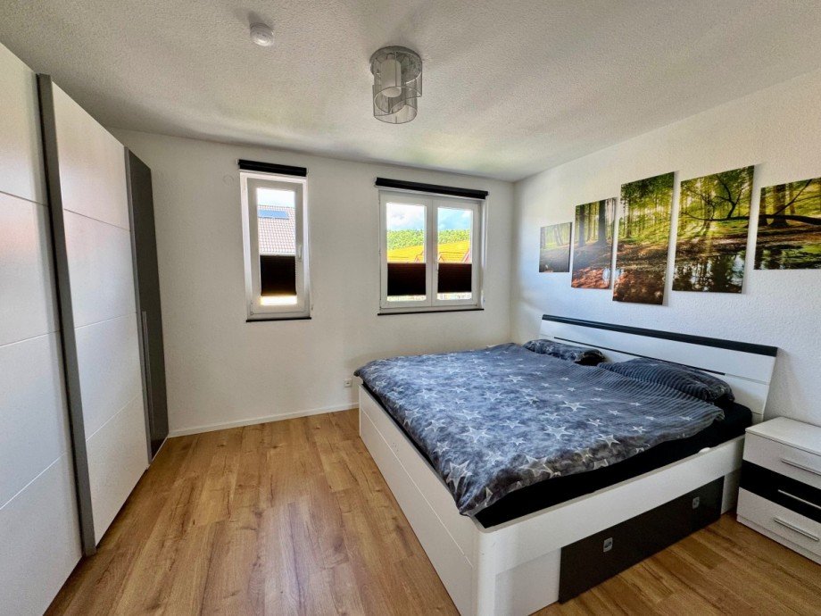 Schlafzimmer 1.OG Reihenendhaus Berlin