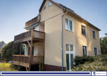 Hausansicht Kaulsdorf-S�d: Gepflegtes Mehrfamilienhaus mit 3 Wohneinheiten