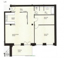 Grundriss LOFT Loftwohnung am Wasser  - Unvermietet - Ihre Chance