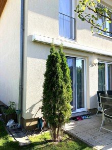 Blick vom Garten Top Lage: gepflegtes Reihenendhaus in Mahlsdorf-S�d - Top Zustand!