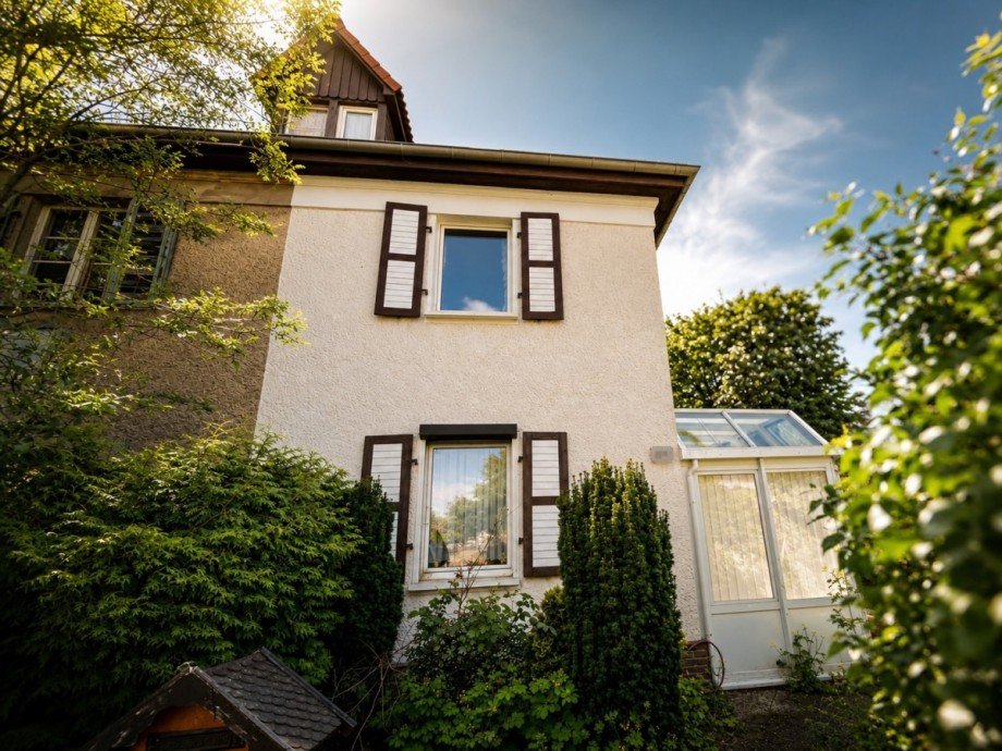 Hausansicht Doppelhaush�lfte Berlin