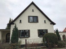 Hausansicht von der Strasse EFH mit Keller Mahlsdorf S�d nahe Kaulsdorfer See