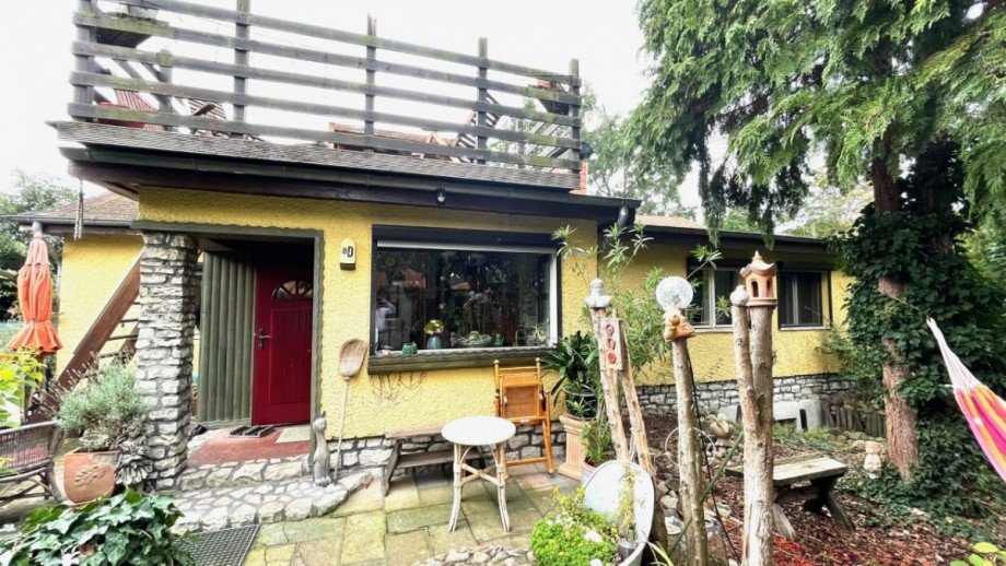 Blick zur Dachterrasse Einfamilienhaus Berlin