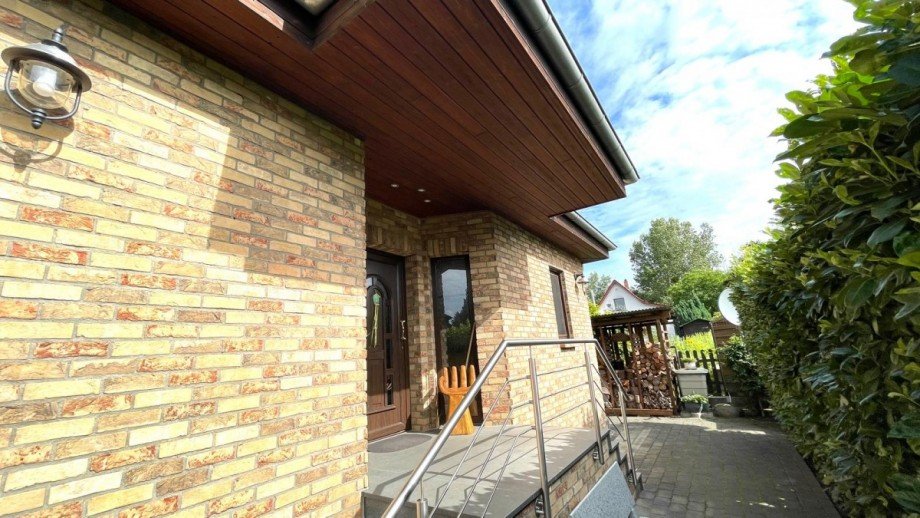 Eingang Bungalow Berlin