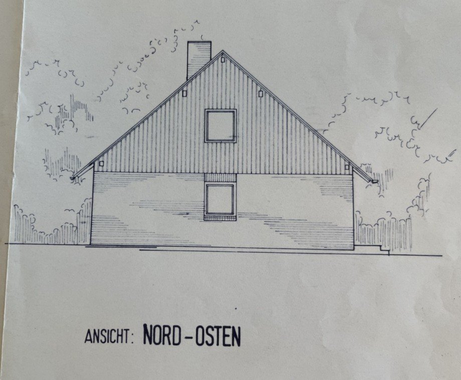 Ansicht Nord-Ost Einfamilienhaus Berlin
