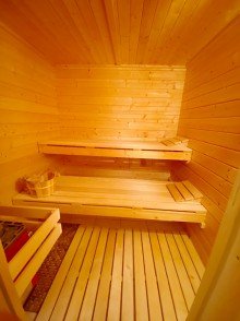 Sauna Sehr gepflegtes Einfamilienhaus mit Keller nahe Kaulsdorfer See