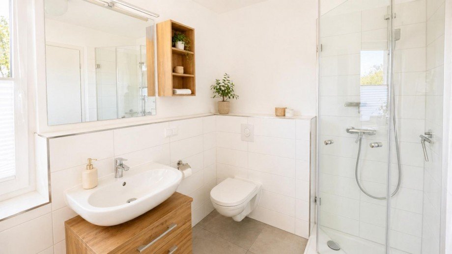 Dusche OG Doppelhaush�lfte Berlin