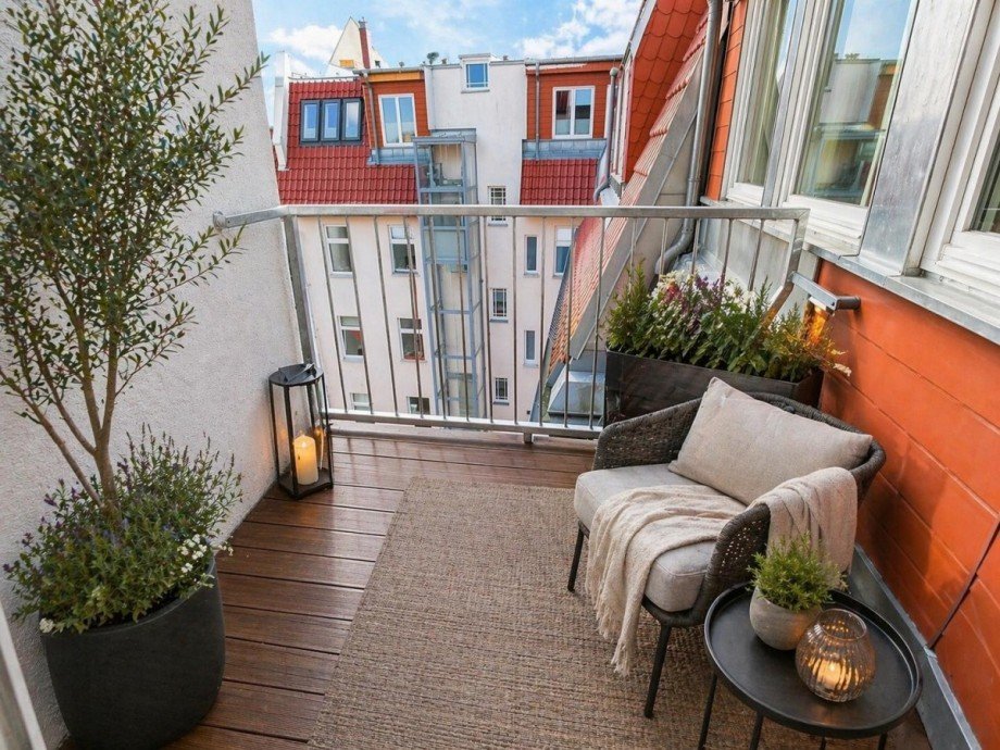 Balkon Dachgeschosswohnung Berlin