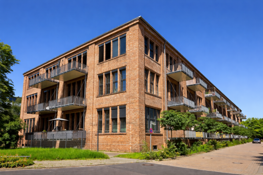 Ansicht Seite Loft-Studio-Atelier Berlin