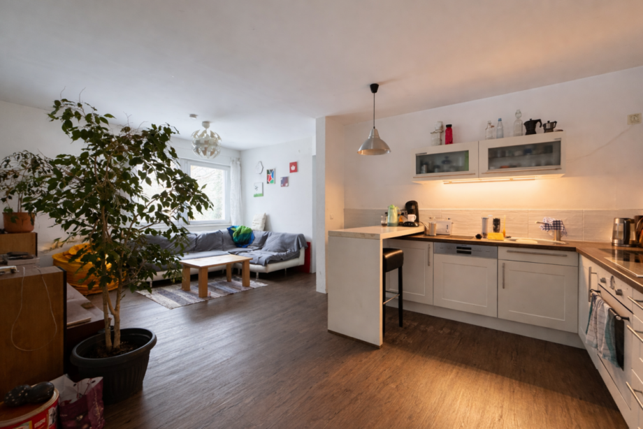 Wohn- Essbereich mit K�che Einfamilienhaus Berlin