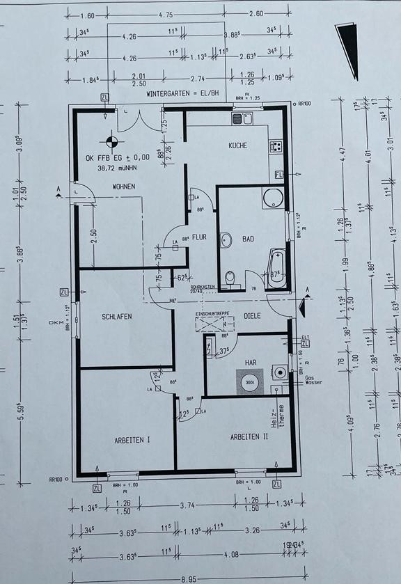 Grundriss Bungalow Berlin