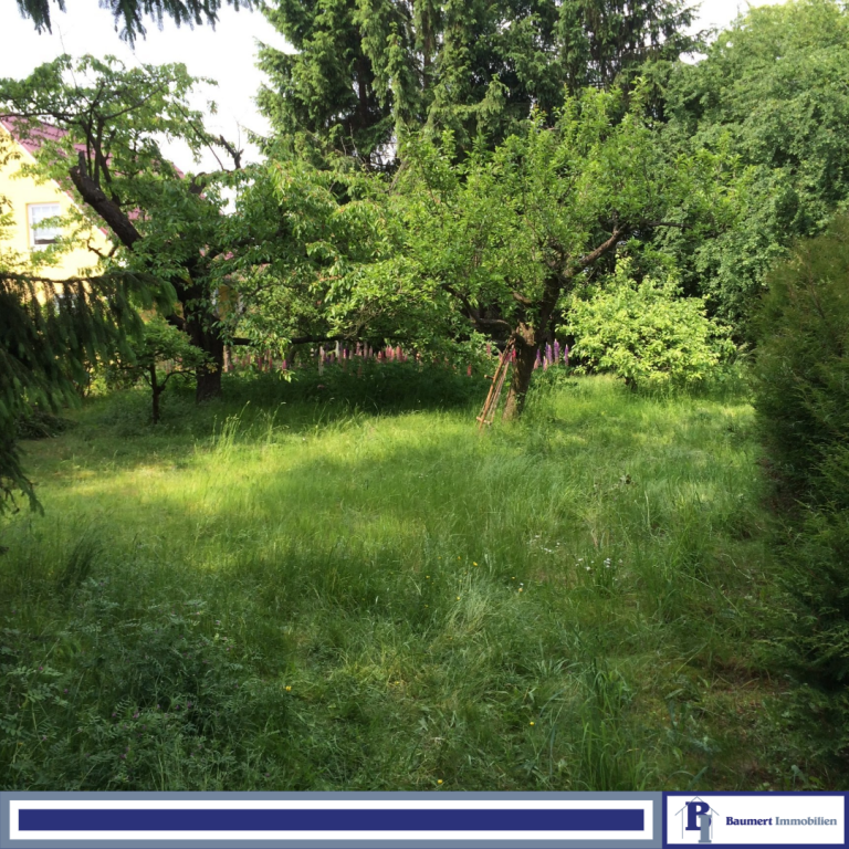 Grundst�ck Berlin Wohngrundst�ck Rarit�t: Einzelgrundst�ck unweit vom U-Biesdorf-S�d