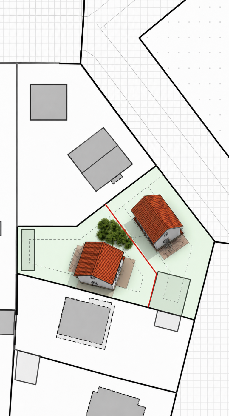 Flurkarte Berlin Wohngrundst�ck Baugrundst�ck in erster Reihe in Top Lage von Biesdorf S�d