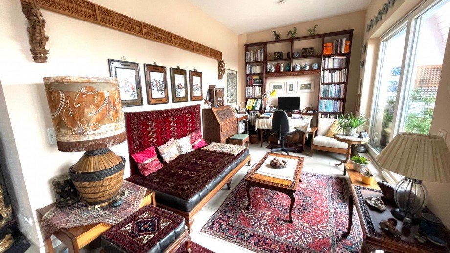 Wohnzimmer Dachgeschosswohnung Berlin