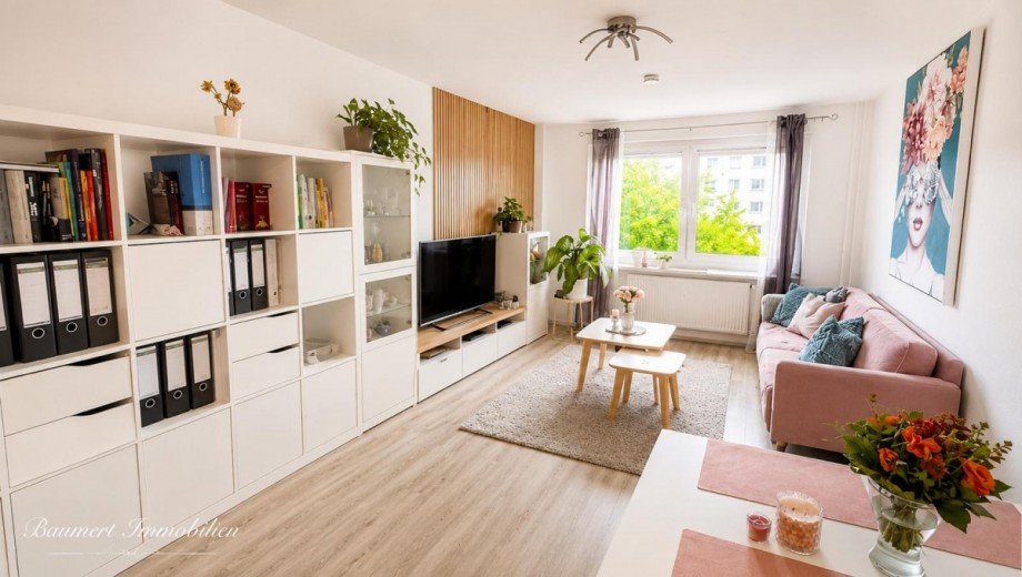 Wohnzimmer Etagenwohnung Berlin