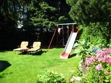 Garten Gepflegte Doppelhaush�lfte in Buckow mit 360 Grad Rundgang