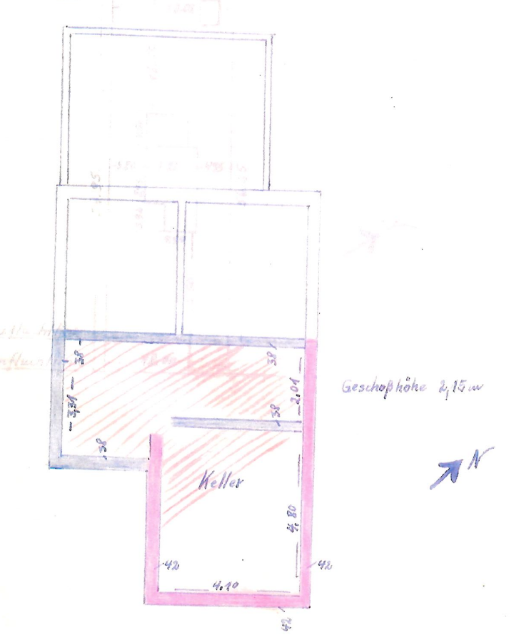 Grundriss KG Bungalow Berlin