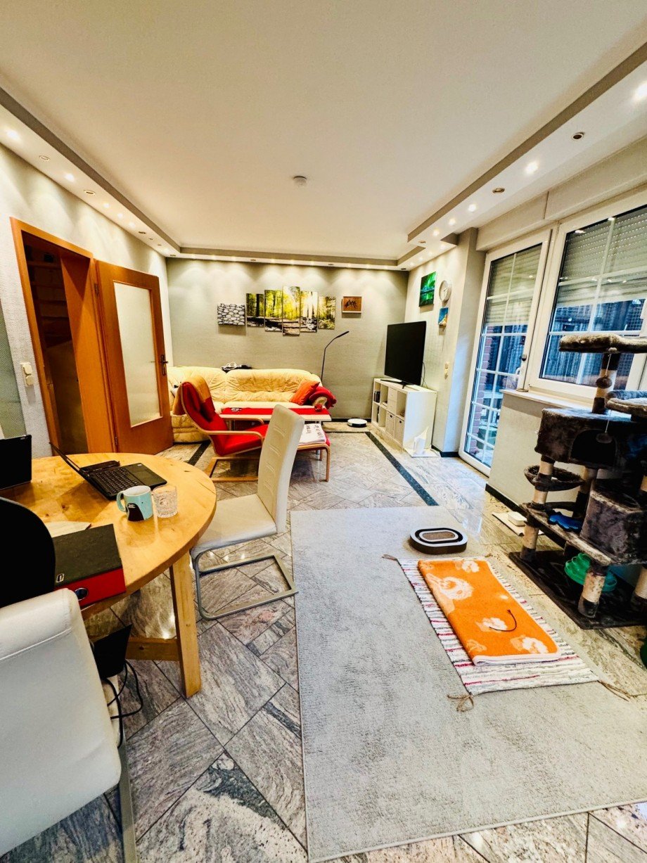 Wohnzimmer Doppelhaush�lfte Berlin