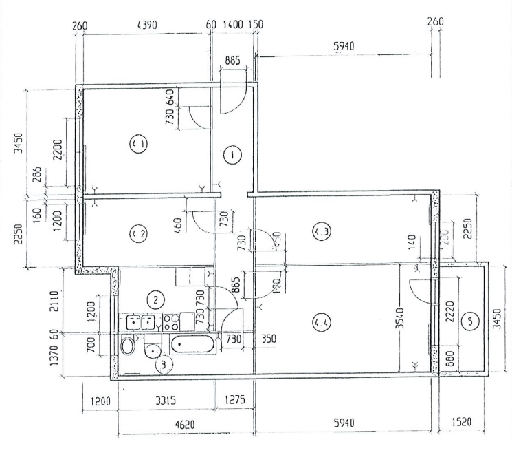 Grundriss Etagenwohnung Berlin