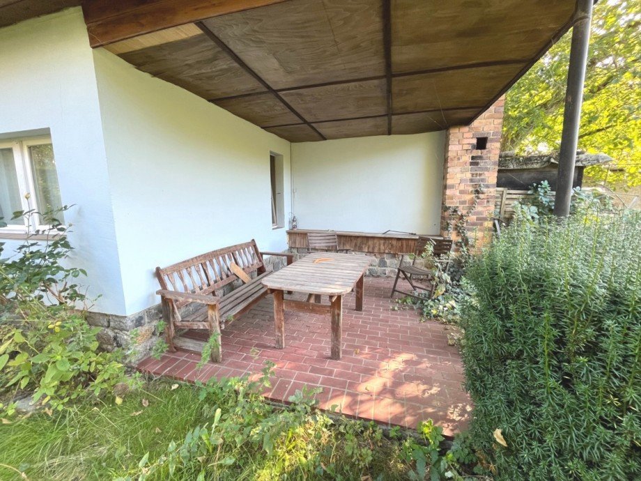 Terrasse Nebengeb�ude Einfamilienhaus Berlin