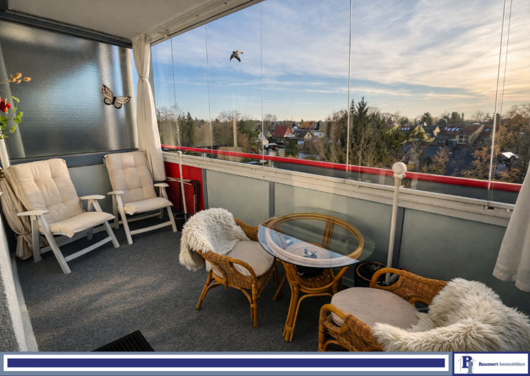 Balkon Berlin Etagenwohnung Perfekt f�r Familien: Ruhige 3-Zimmer-Wohnung mit Loggia und Gr�nblick