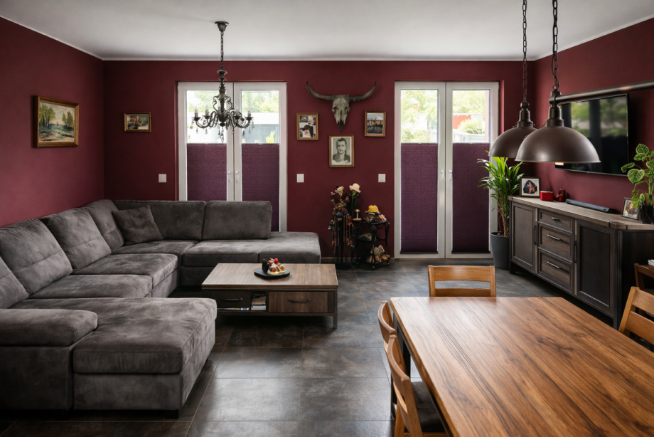Wohnzimmer EG Maisonettewohnung Berlin