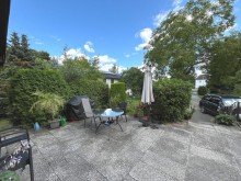 Ausblick von der Terrasse Einziehen & Wohlf�hlen - Bungalow in Kaulsdorf S�d