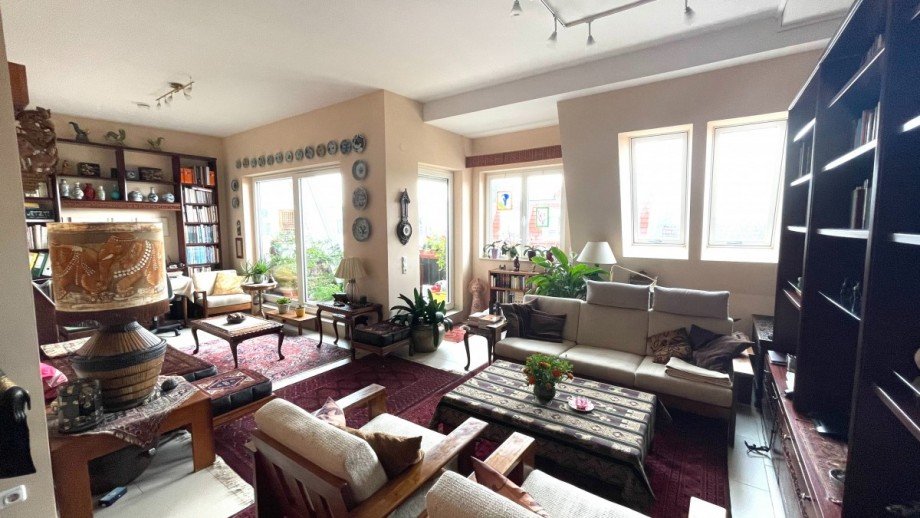 Wohnzimmer Dachgeschosswohnung Berlin