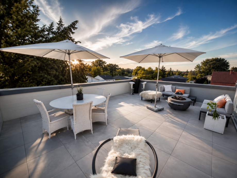 Dachterrasse Maisonettewohnung Berlin