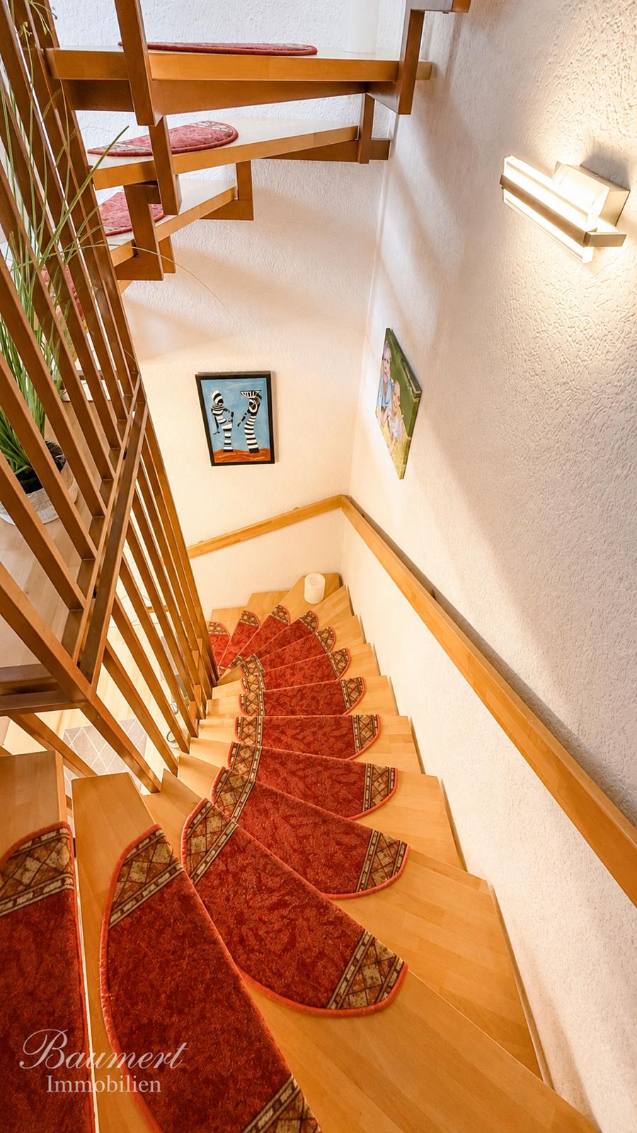 Treppe Doppelhaush�lfte Berlin