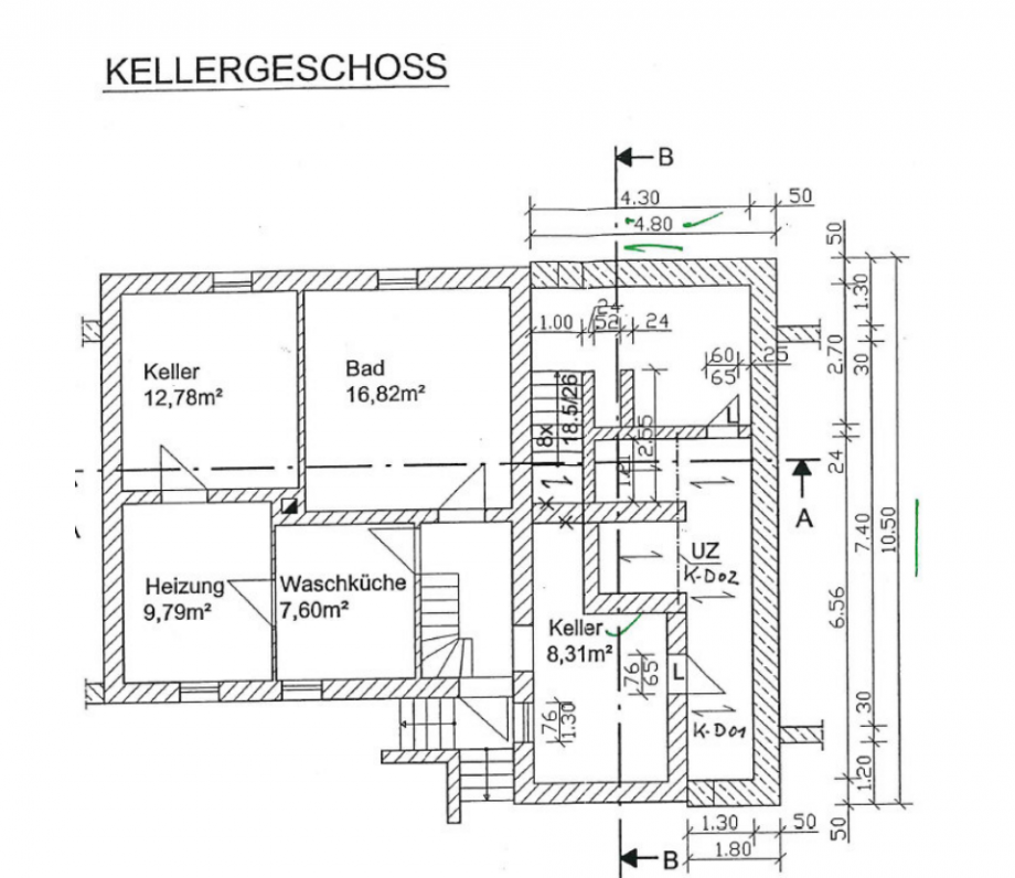 Grundriss KG Haus Berlin