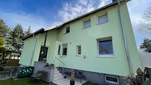 R�ckansicht Einfamilienhaus Berlin